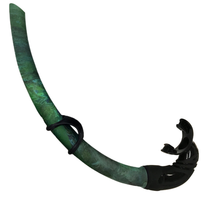 APNEA SNORKEL GREEN CAMO