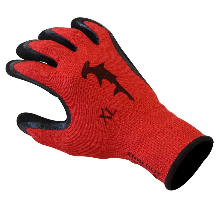 DENTEX RED NITRILE GLOVES S