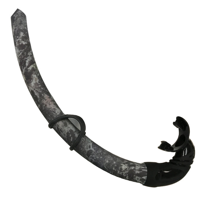 APNEA SNORKEL BLACK AND GREY CAMO