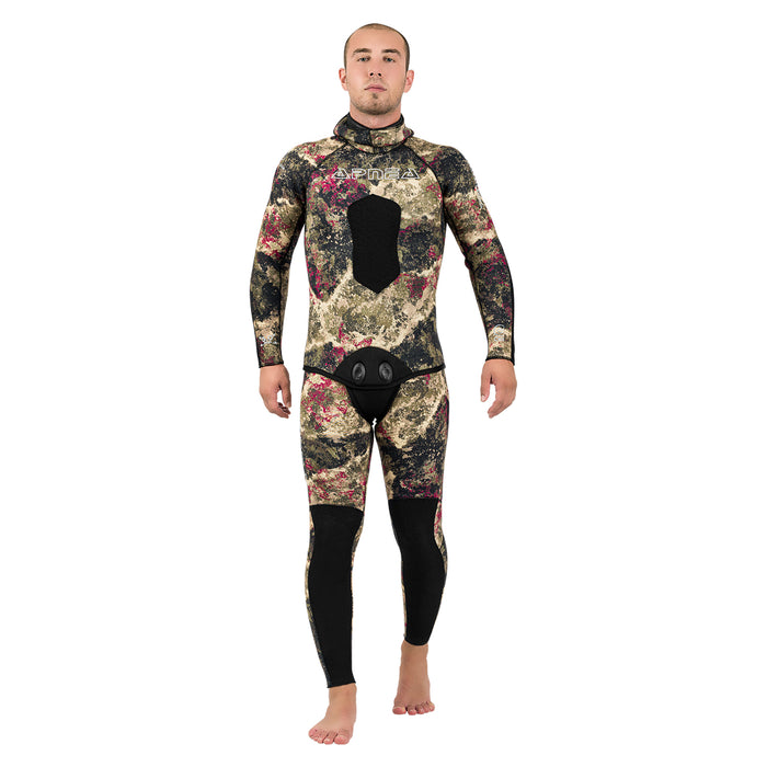 3MM APNEA EVO CAMO WETSUIT/FARMER TYPE M