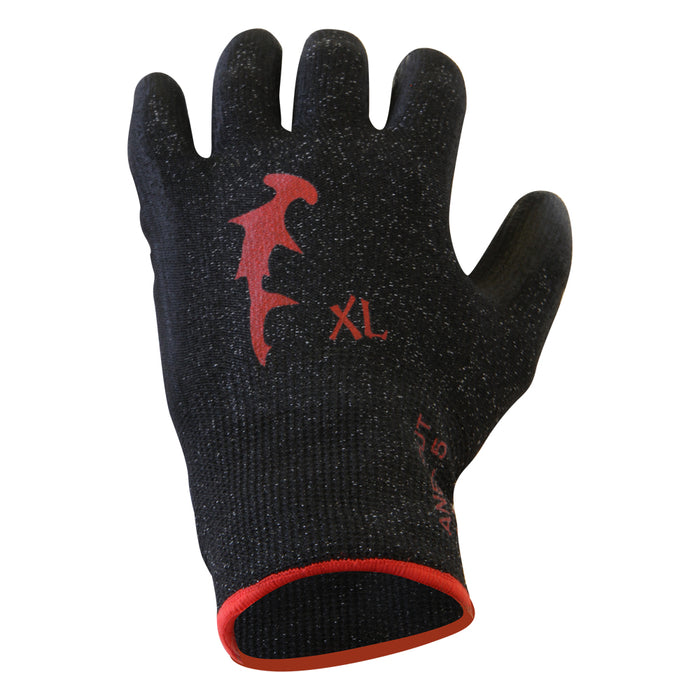 DENTEX GLOVES BLACK PU S